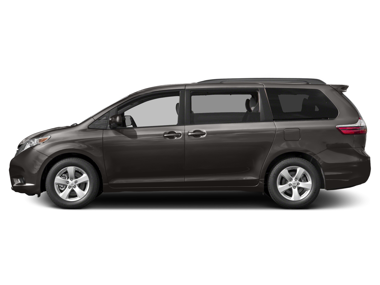 2015 Toyota Sienna — rear three-quarter view