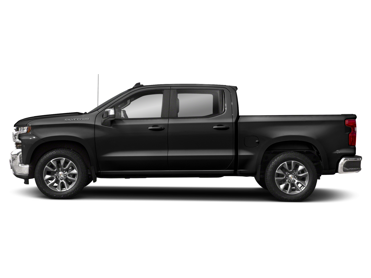 2019 Chevrolet Silverado 1500 — rear three-quarter view