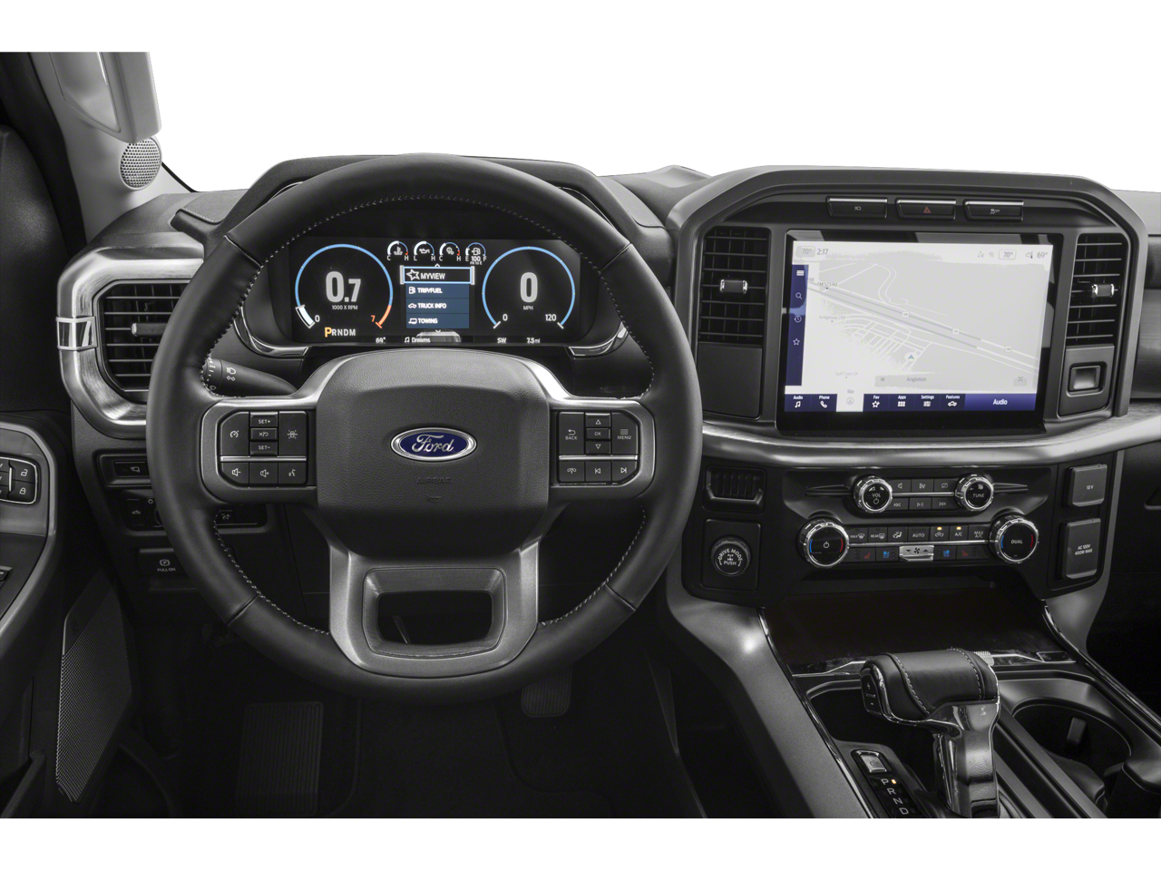 2023 Ford F-150 — interior view