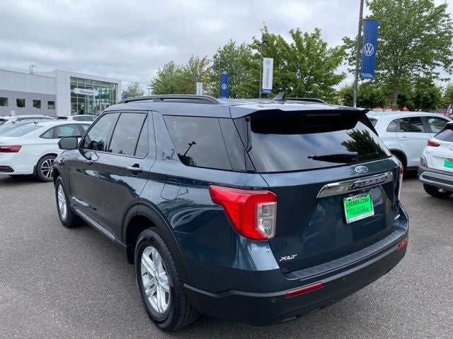 2022 Ford Explorer — interior view