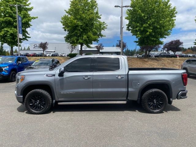 2021 GMC Sierra 1500 — rear three-quarter view