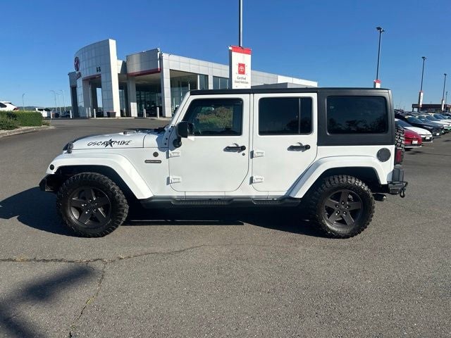 2016 Jeep Wrangler — side profile view