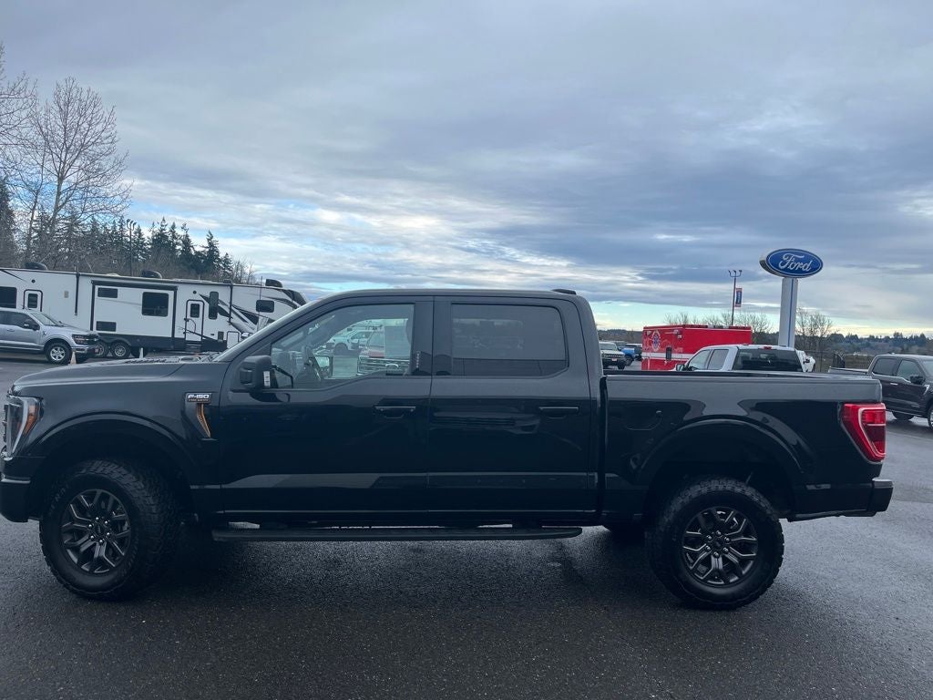 2023 Ford F-150 — rear three-quarter view