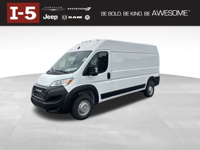 2026 RAM Ram ProMaster RAM PROMASTER 2500 TRADESMAN CARGO VAN HIGH ROOF 159' WB in Bright White Clear-Coat Exterior Paint — front...